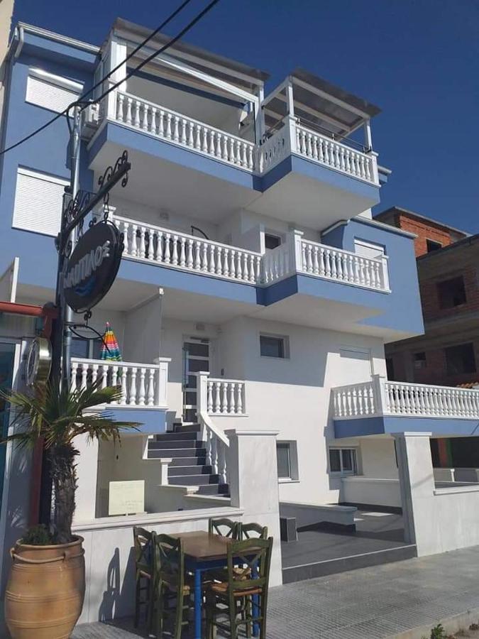 Apartmani Dedalus Paralía エクステリア 写真